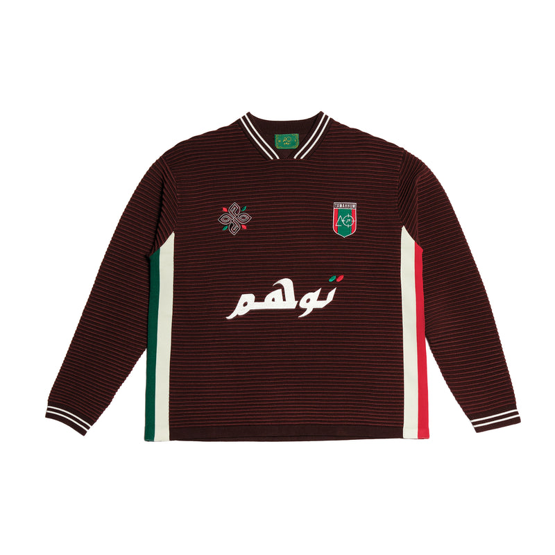 AQ x PEAK.KL "Tawahhum" Knitted Mocha