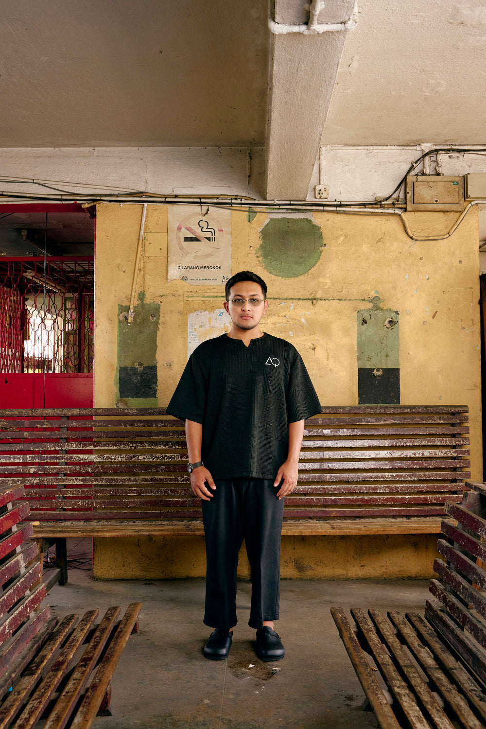 AQ Ramadhan Issue Basic Collar (Black)