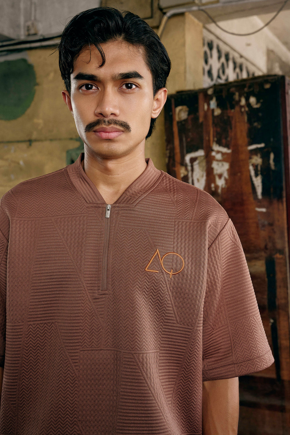 AQ Ramadhan Issue Half Zipper (Bronze)