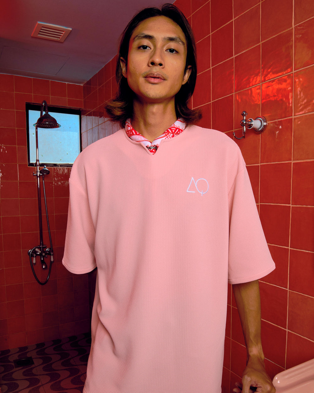 AQ Neapolitan Kurta (Pink)