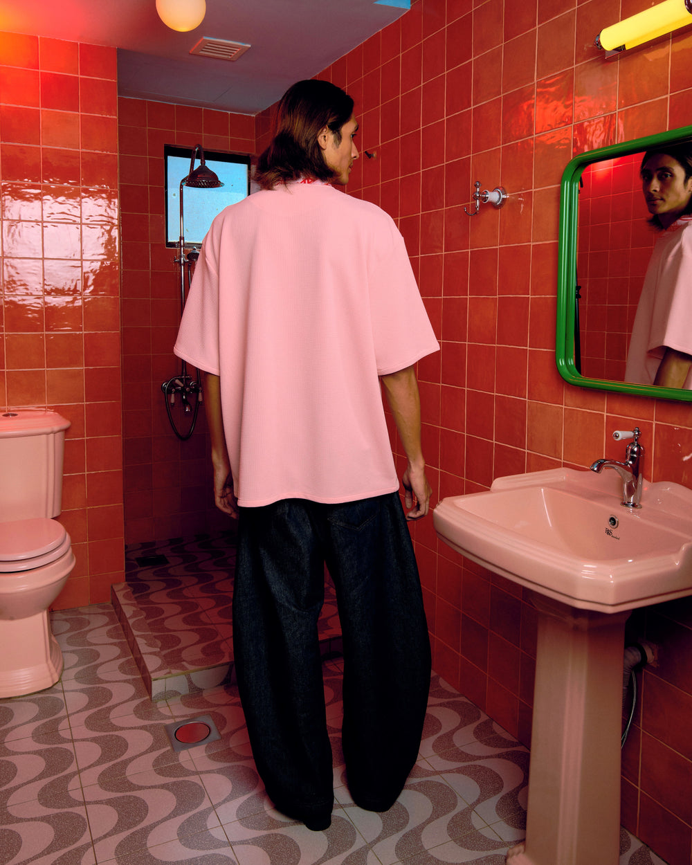 AQ Neapolitan Kurta (Pink)