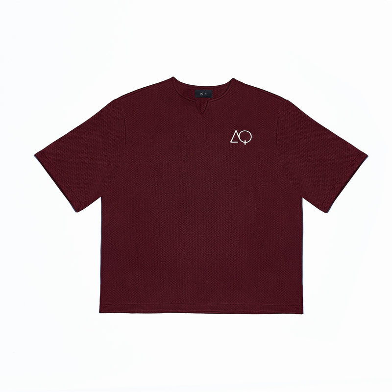 AQ Zulhijjah Issue Basic Collar (Maroon)