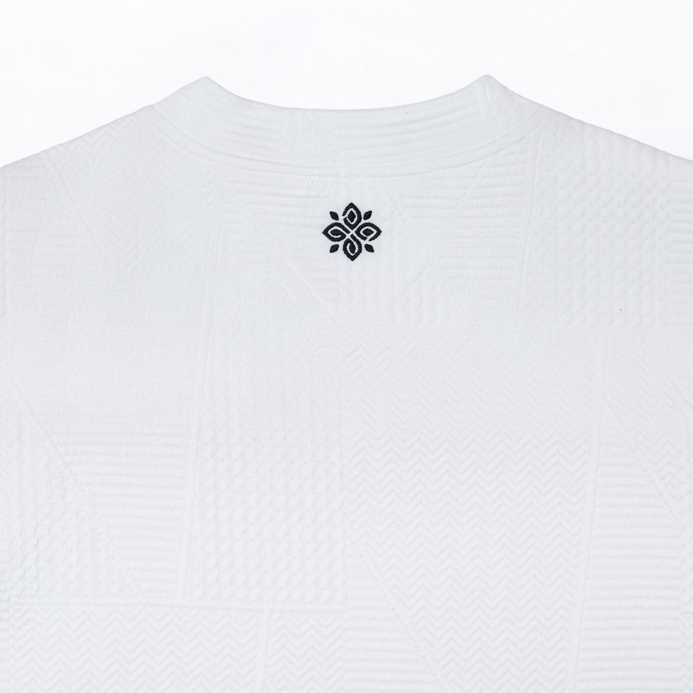 AQ Ramadhan Issue Half Zipper (White)