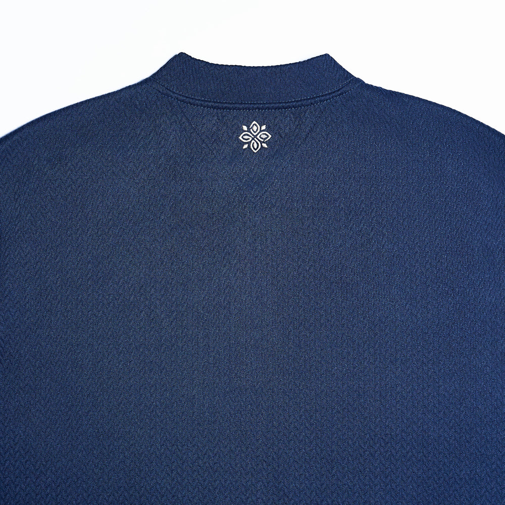 AQ Zulhijjah Issue Half Zipper (Blue)