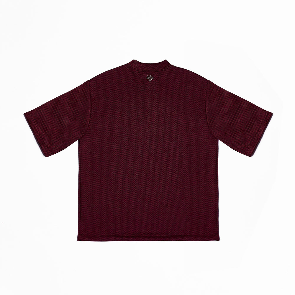 AQ Zulhijjah Issue Half Zipper (Maroon)