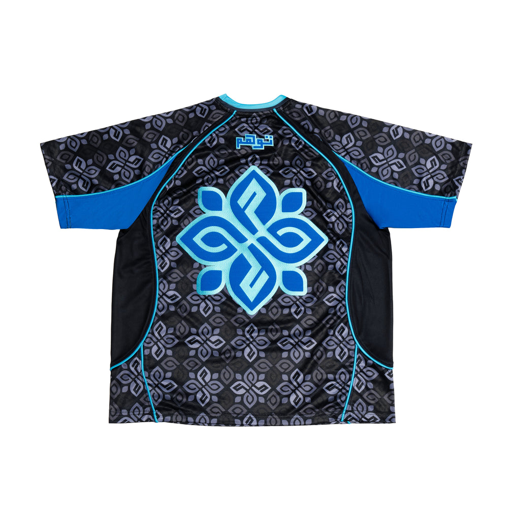 AQ x PEAK.KL "Tawahhum" Jersey Black Ice