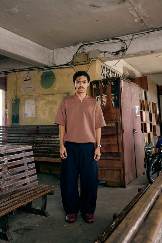 AQ Ramadhan Issue Half Zipper (Bronze)