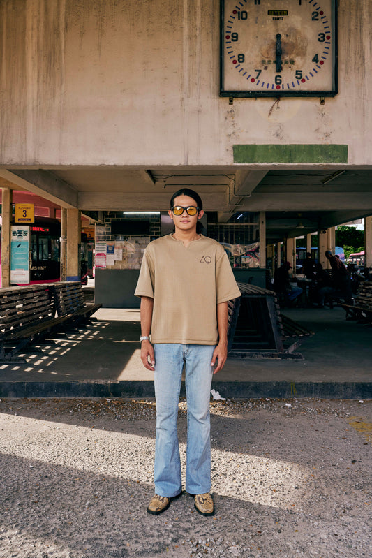 AQ Ramadhan Issue Basic Collar (Toffee)