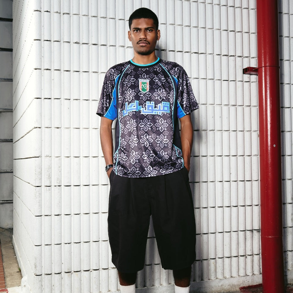 AQ x PEAK.KL "Tawahhum" Jersey Black Ice