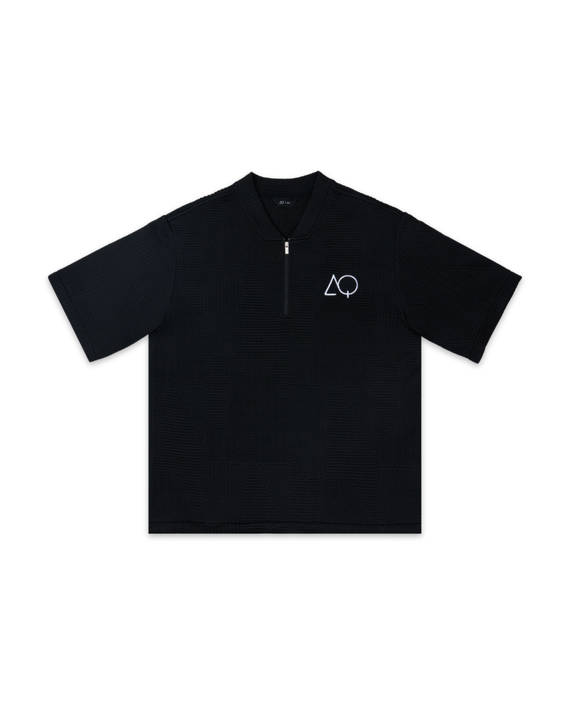 AQ Ramadhan Issue Half Zipper (Black)