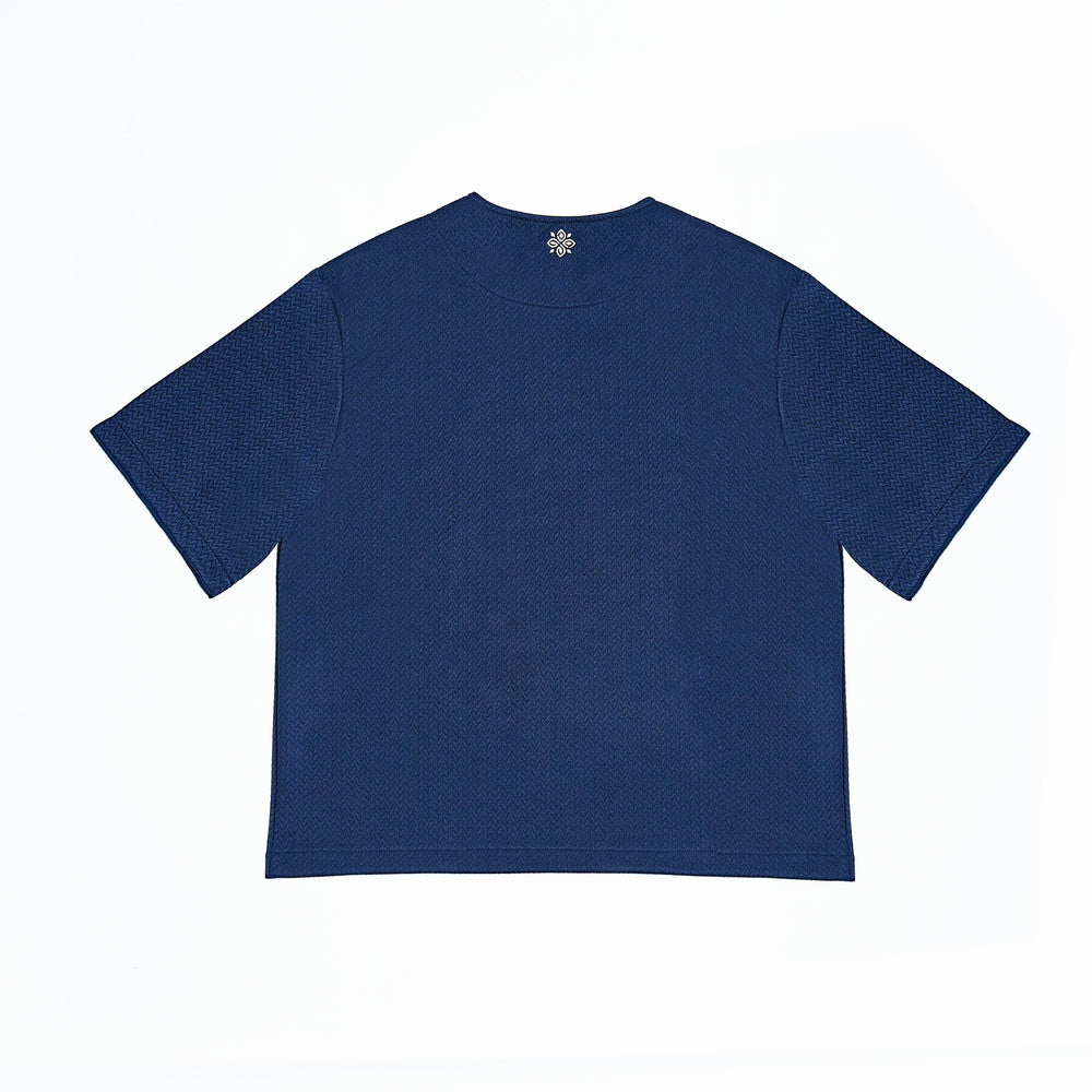 AQ Zulhijjah Issue Basic Collar (Blue)