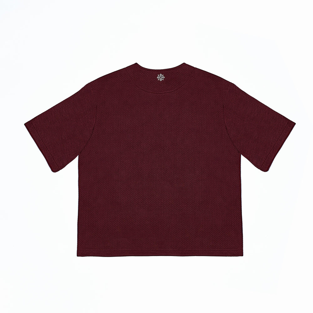 AQ Zulhijjah Issue Basic Collar (Maroon)