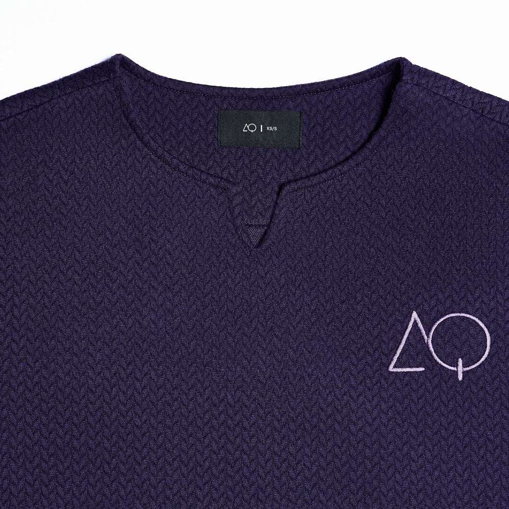 AQ Zulhijjah Issue Basic Collar (Purple)