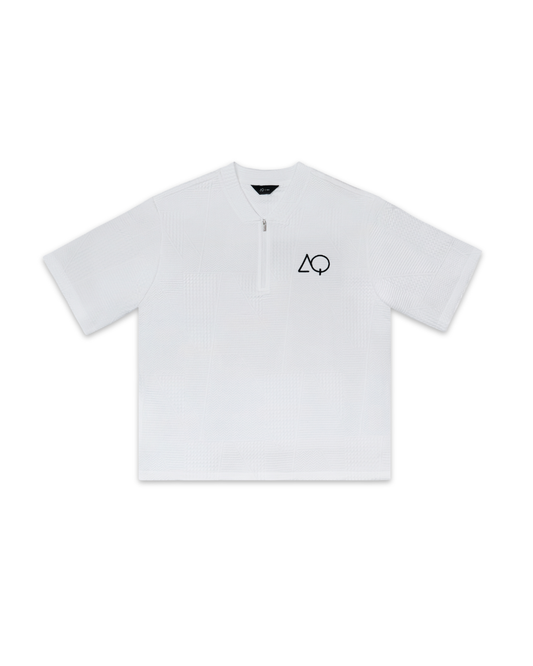 AQ Ramadhan Issue Half Zipper (White)