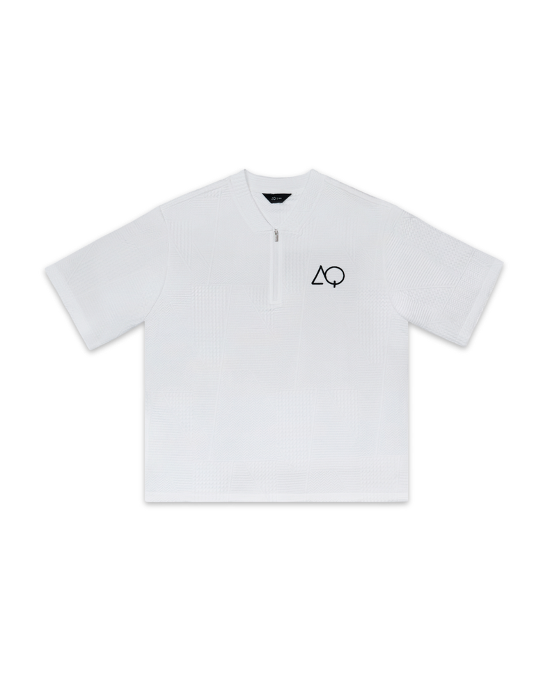AQ Ramadhan Issue Half Zipper (White)