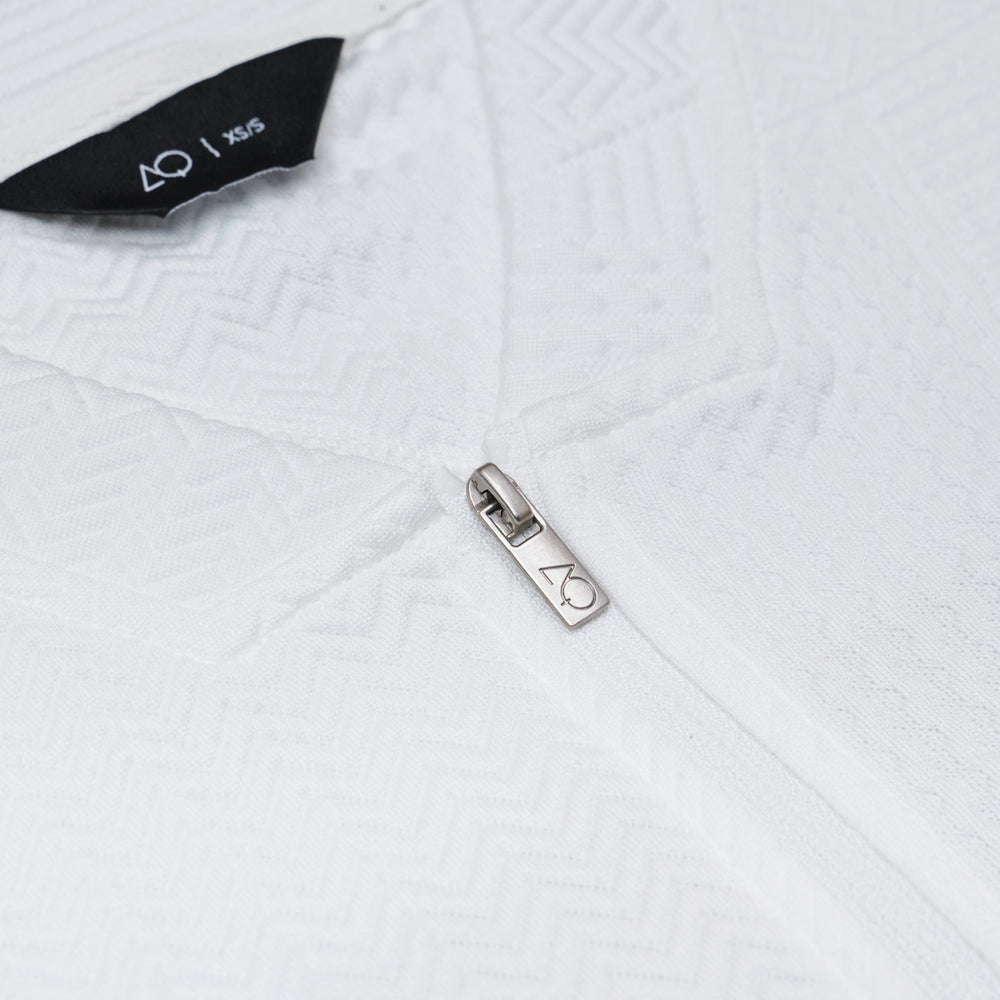 AQ Ramadhan Issue Half Zipper (White)
