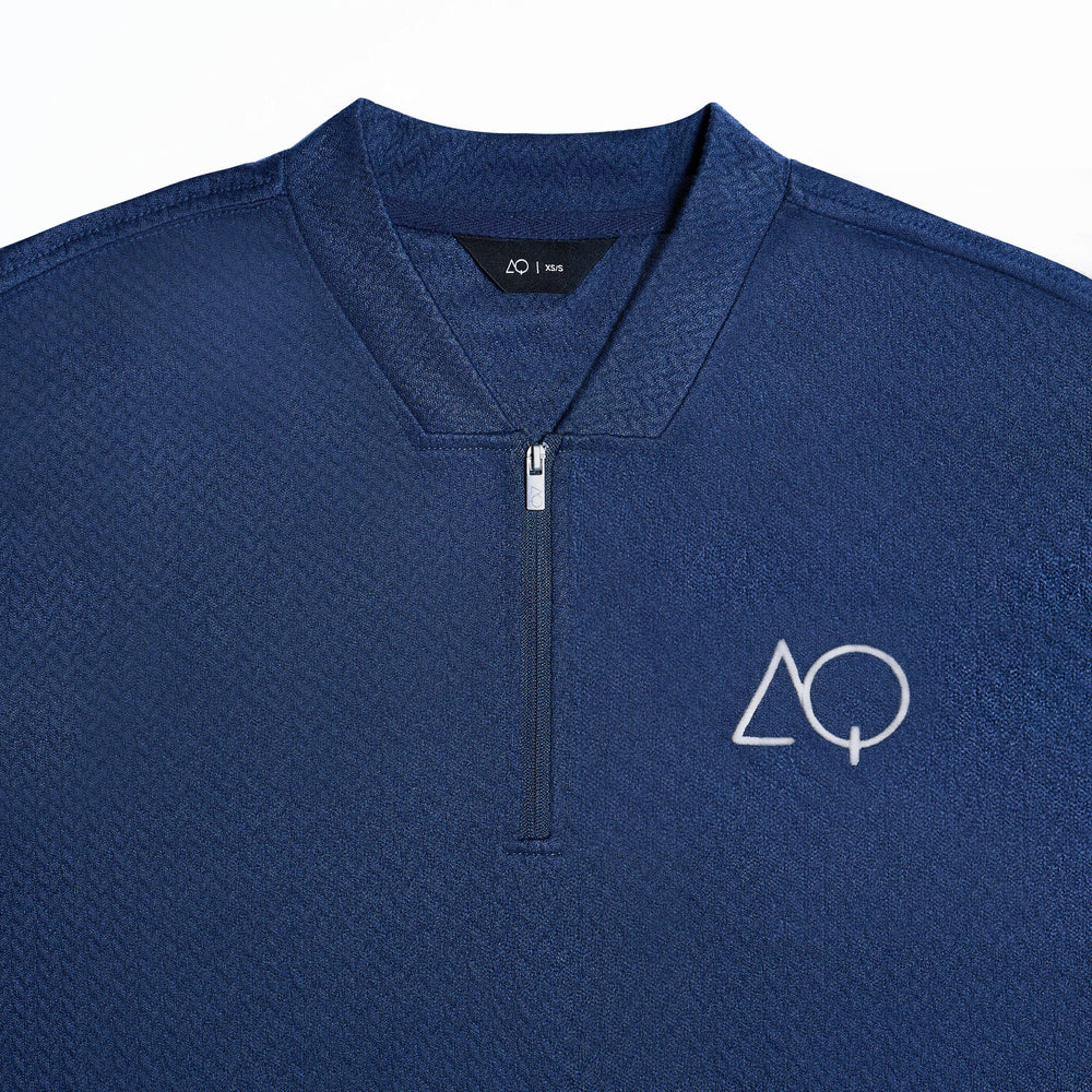 AQ Zulhijjah Issue Half Zipper (Blue)
