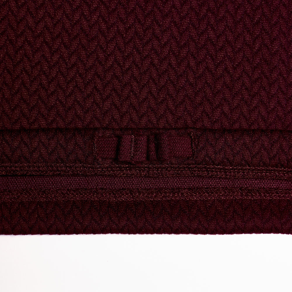 AQ Zulhijjah Issue Half Zipper (Maroon)